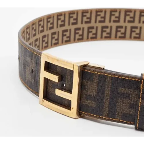 Pre-owned Canvas belts , female, Sizes: ONE SIZE - Fendi Vintage - Modalova