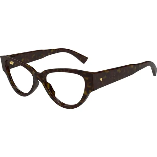 Stylische Brille Bv1320O Farbe 002 , Damen, Größe: 54 MM - Bottega Veneta - Modalova