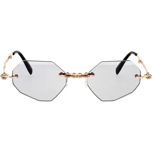 Unique Folding Sunglasses , unisex, Sizes: 51 MM - Kuboraum - Modalova