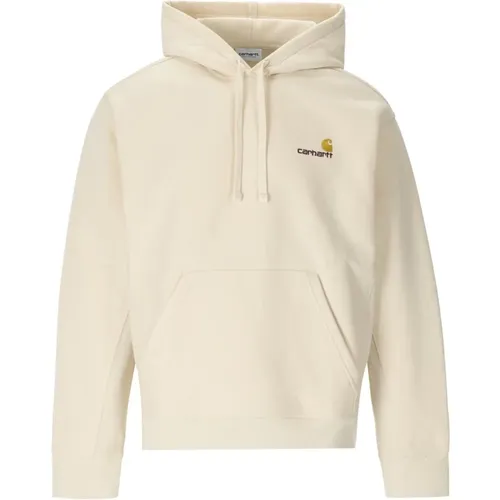 Amerikanisches Skript Hoodie , Herren, Größe: M - Carhartt WIP - Modalova