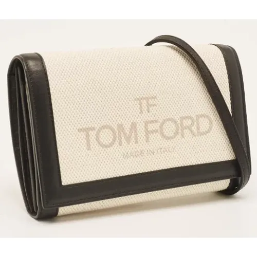 Pre-owned Canvas wallets , female, Sizes: ONE SIZE - Tom Ford Pre-owned - Modalova