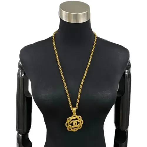 Pre-owned Gold chanel-jewelry , female, Sizes: ONE SIZE - Chanel Vintage - Modalova