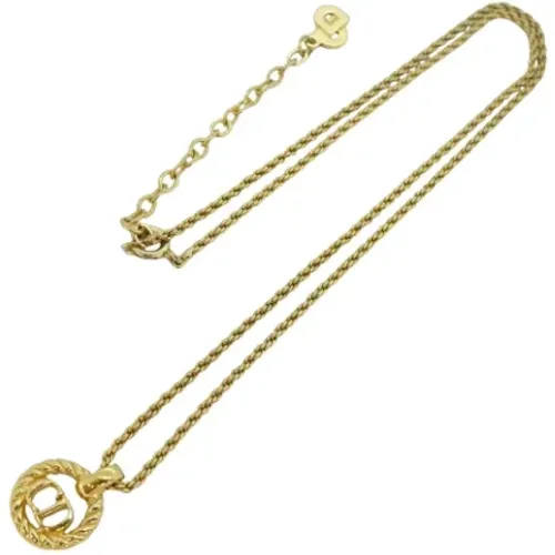 Pre-owned Gold dior-jewelry , female, Sizes: ONE SIZE - Dior Vintage - Modalova