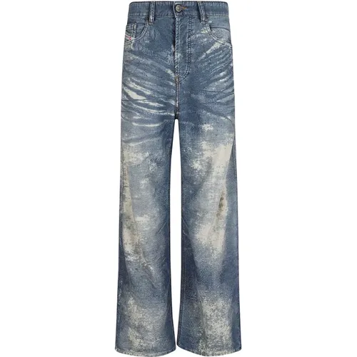 Blaue Jeans Damenmode Aw24 Diesel - Diesel - Modalova