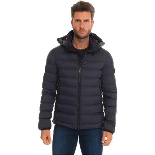 Removable Hooded Harrington Jacket , male, Sizes: XL, 3XL - Peuterey - Modalova