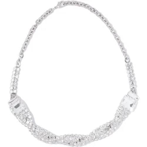 Bijoux Silver , female, Sizes: ONE SIZE - Alessandra Rich - Modalova