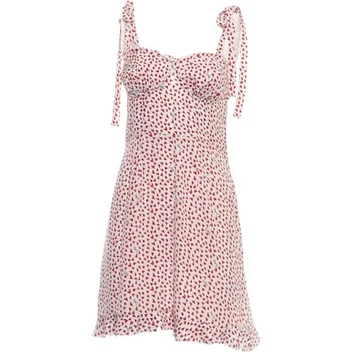 Women's Clothing Dress Print Hearts Ss24 , female, Sizes: M - Rotate Birger Christensen - Modalova