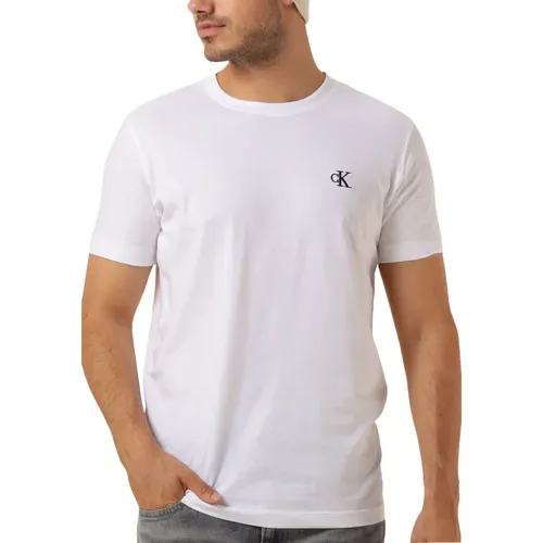 Herren Polo & T-Shirt Essential Slim , Herren, Größe: 2XL - Calvin Klein - Modalova