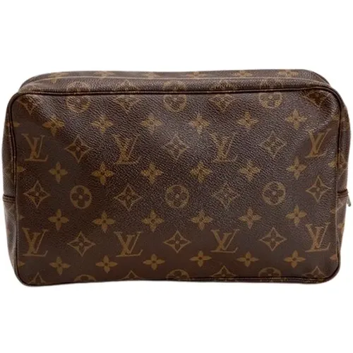 Vintage Monogram Trousse 28 Makeup Case , female, Sizes: ONE SIZE - Louis Vuitton Vintage - Modalova