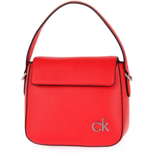 Elegant Leather Handbag for Women , female, Sizes: ONE SIZE - Calvin Klein - Modalova
