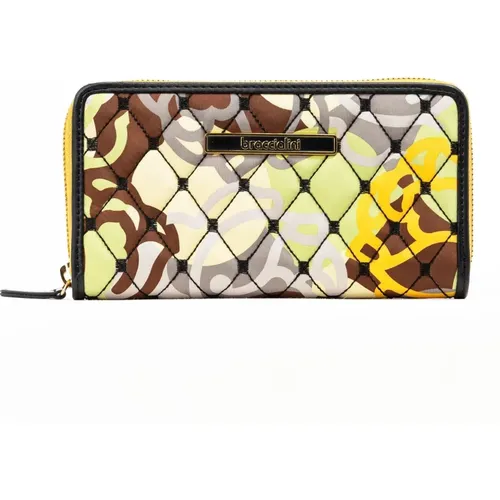 Stylish Unisex Wallet in Yellow , female, Sizes: ONE SIZE - Braccialini - Modalova