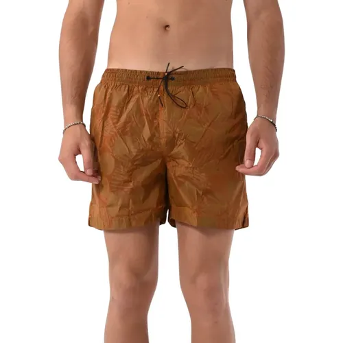 Hyper Hibiscus Tramontana Swim Shorts , male, Sizes: S, XL, 2XL, M, L - RRD - Modalova