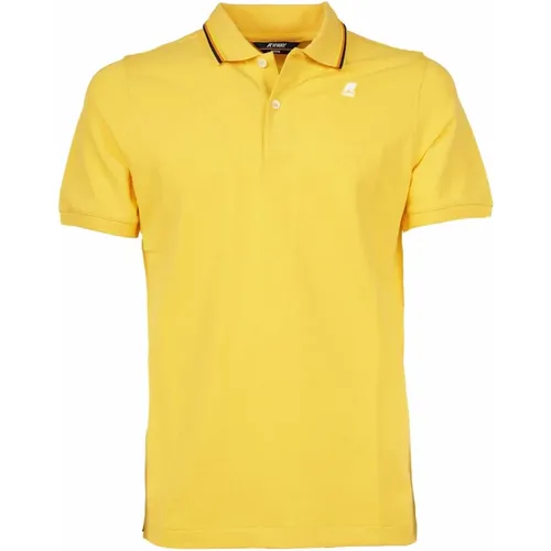 Slim-Fit Polo Shirt , male, Sizes: XL, S, M, L, 2XL - K-way - Modalova