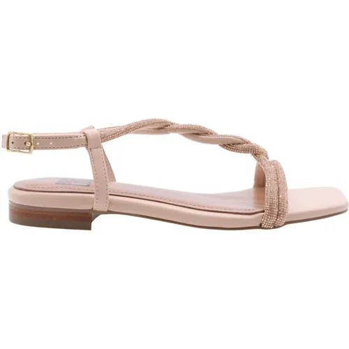 Flat Sandals , female, Sizes: 3 UK - Bibi Lou - Modalova