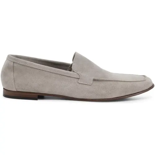 Wildleder Loafers für Frühling/Sommer , Herren, Größe: 43 EU - Duca di Morrone - Modalova