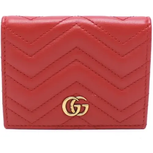 Pre-owned Leather wallets , female, Sizes: ONE SIZE - Gucci Vintage - Modalova