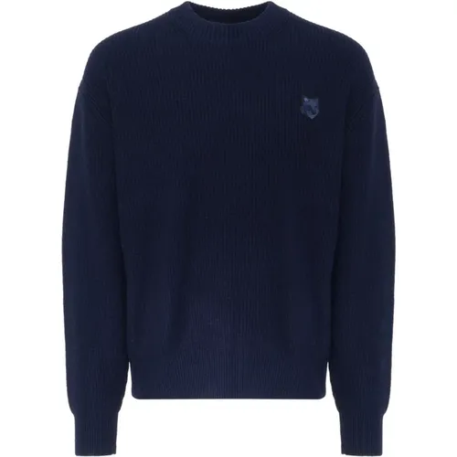 Fox Head Patch Comfort Sweatshirt - Maison Kitsuné - Modalova