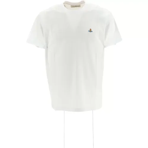 Multicolor Orb Klassisches T-Shirt , Damen, Größe: S - Vivienne Westwood - Modalova