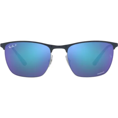 Blau Bronze Stahl Sonnenbrille RB 3686 - Ray-Ban - Modalova