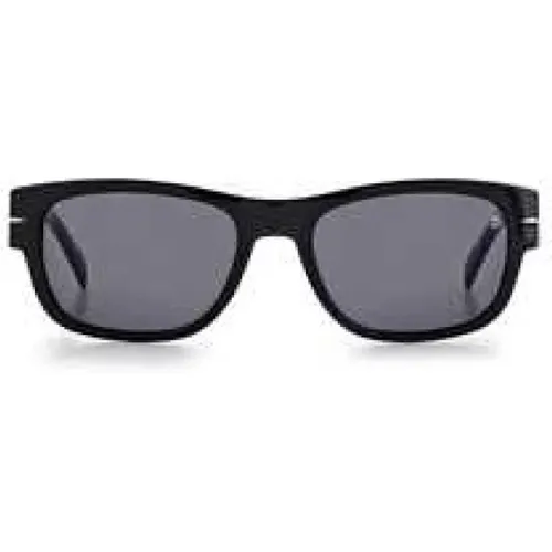 Schwarze Ss23 Sonnenbrille für Herren - Eyewear by David Beckham - Modalova