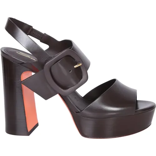 Women's Shoes Sandals Ss24 , female, Sizes: 4 UK, 6 UK, 5 1/2 UK, 5 UK, 3 UK, 4 1/2 UK, 7 UK - Santoni - Modalova