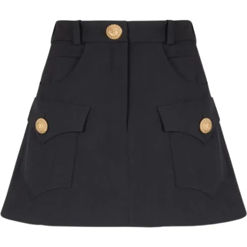 Mini Skirt , female, Sizes: S - Balmain - Modalova