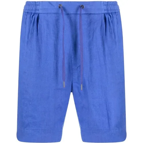 Blaue Casual Flat Front Shorts - Ralph Lauren - Modalova