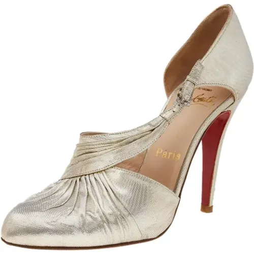 Pre-owned Stoff heels , Damen, Größe: 38 EU - Christian Louboutin Pre-owned - Modalova