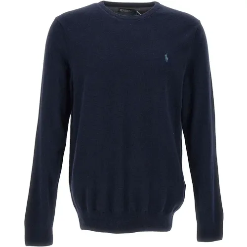 Wool Crew Neck Sweater , male, Sizes: 2XL, L, XL, S, M - Polo Ralph Lauren - Modalova