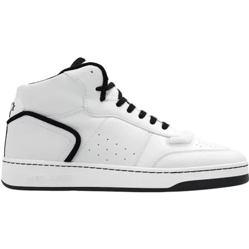 Sl/61 Lace-Up Sneakers , male, Sizes: 8 UK - Saint Laurent - Modalova