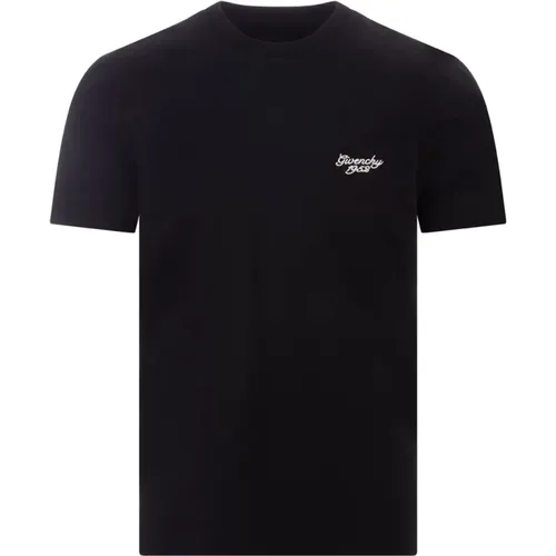 T-shirt with 1952 signature , male, Sizes: L, S, M - Givenchy - Modalova