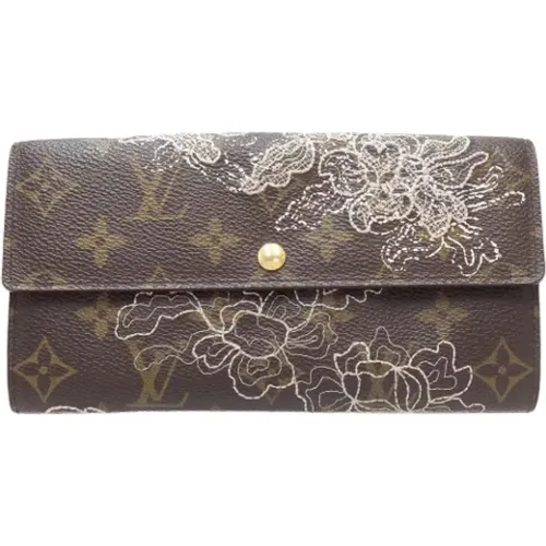 Pre-owned Canvas wallets , female, Sizes: ONE SIZE - Louis Vuitton Vintage - Modalova