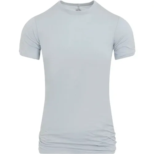 Hellblaues Double SS T-Shirt , Herren, Größe: S - Rick Owens - Modalova