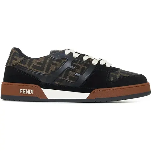 Stylische Sneakers,Schwarze Sneakers für Männer - Fendi - Modalova