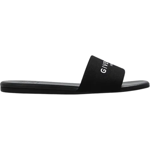 Slides mit Logo , Damen, Größe: 35 1/2 EU - Givenchy - Modalova