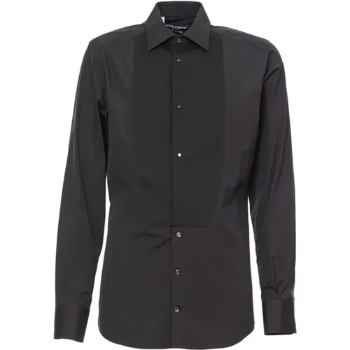 Casual Cotton Shirt , male, Sizes: M, 3XL - Dolce & Gabbana - Modalova