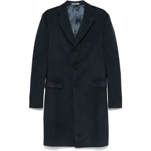 Luxury Cashmere Coat with Detachable Inner , male, Sizes: XL, 3XL, L, 4XL, 2XL - Corneliani - Modalova