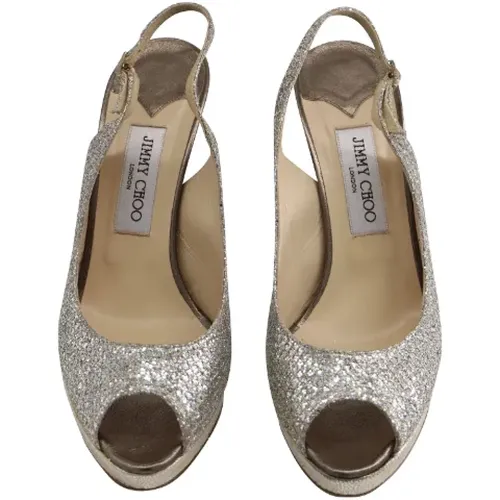 Pre-owned Plastic heels , female, Sizes: 6 1/2 UK - Jimmy Choo Pre-owned - Modalova