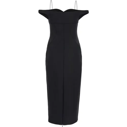 Midi Dress Sweetheart Neckline , female, Sizes: L, M, S - Philosophy di Lorenzo Serafini - Modalova