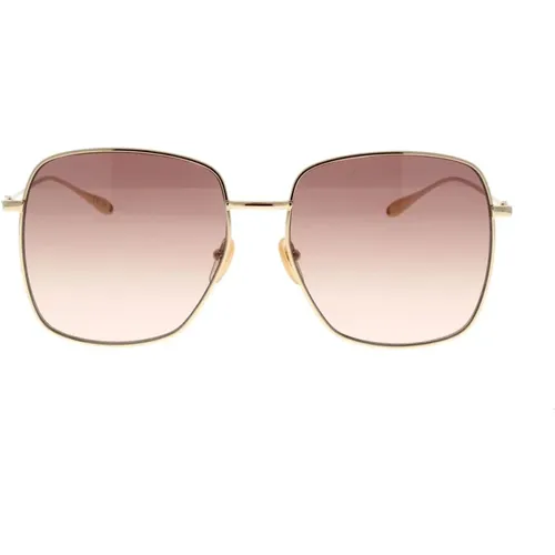 Traumhafte Oversize Sonnenbrille mit Tieranhängern , Damen, Größe: 59 MM - Gucci - Modalova