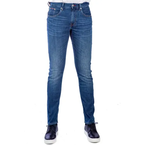 Mw0Mw09596 911 Jeans , male, Sizes: W35 - Tommy Hilfiger - Modalova