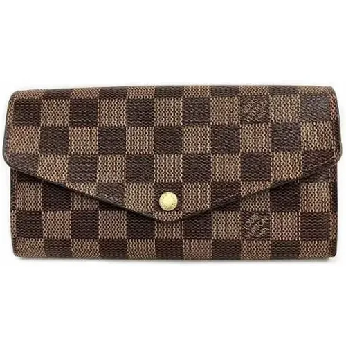 Pre-owned Canvas wallets , female, Sizes: ONE SIZE - Louis Vuitton Vintage - Modalova