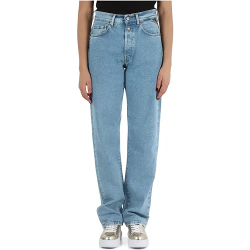 Straight Fit Jeans , female, Sizes: W31, W25, W24 - Replay - Modalova