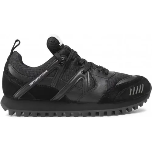 Schwarze X4X555Xm996 Sneakers , Herren, Größe: 39 1/2 EU - Emporio Armani - Modalova
