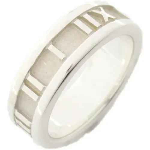 Pre-owned Silver rings , female, Sizes: ONE SIZE - Tiffany & Co. Pre-owned - Modalova