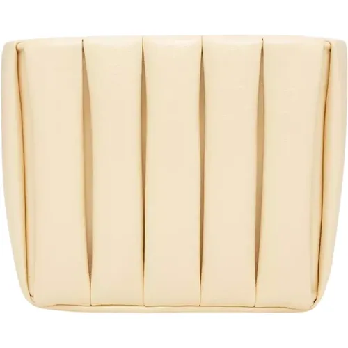 Creamy Aria Shiny Bag , female, Sizes: ONE SIZE - THEMOIRè - Modalova