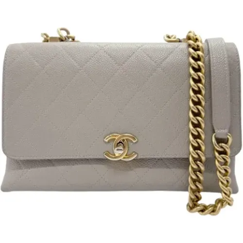 Pre-owned Leather chanel-bags , female, Sizes: ONE SIZE - Chanel Vintage - Modalova