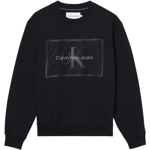 Men`s Logo Sweatshirt , male, Sizes: XL - Calvin Klein - Modalova
