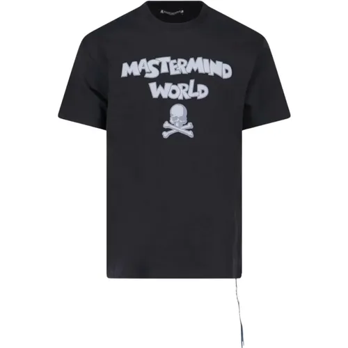 Schwarze T-Shirts und Polos , Herren, Größe: L - Mastermind World - Modalova