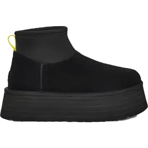 Schwarze Classic Mini Dipper Stiefel , Damen, Größe: 40 EU - Ugg - Modalova